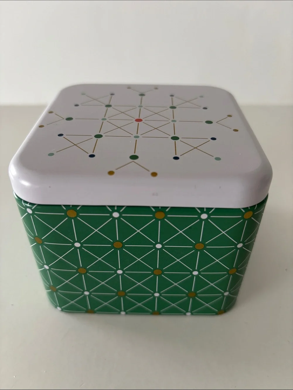 Fossil 30th Anniversary Abstract Constellation Design Watch Tin Box
